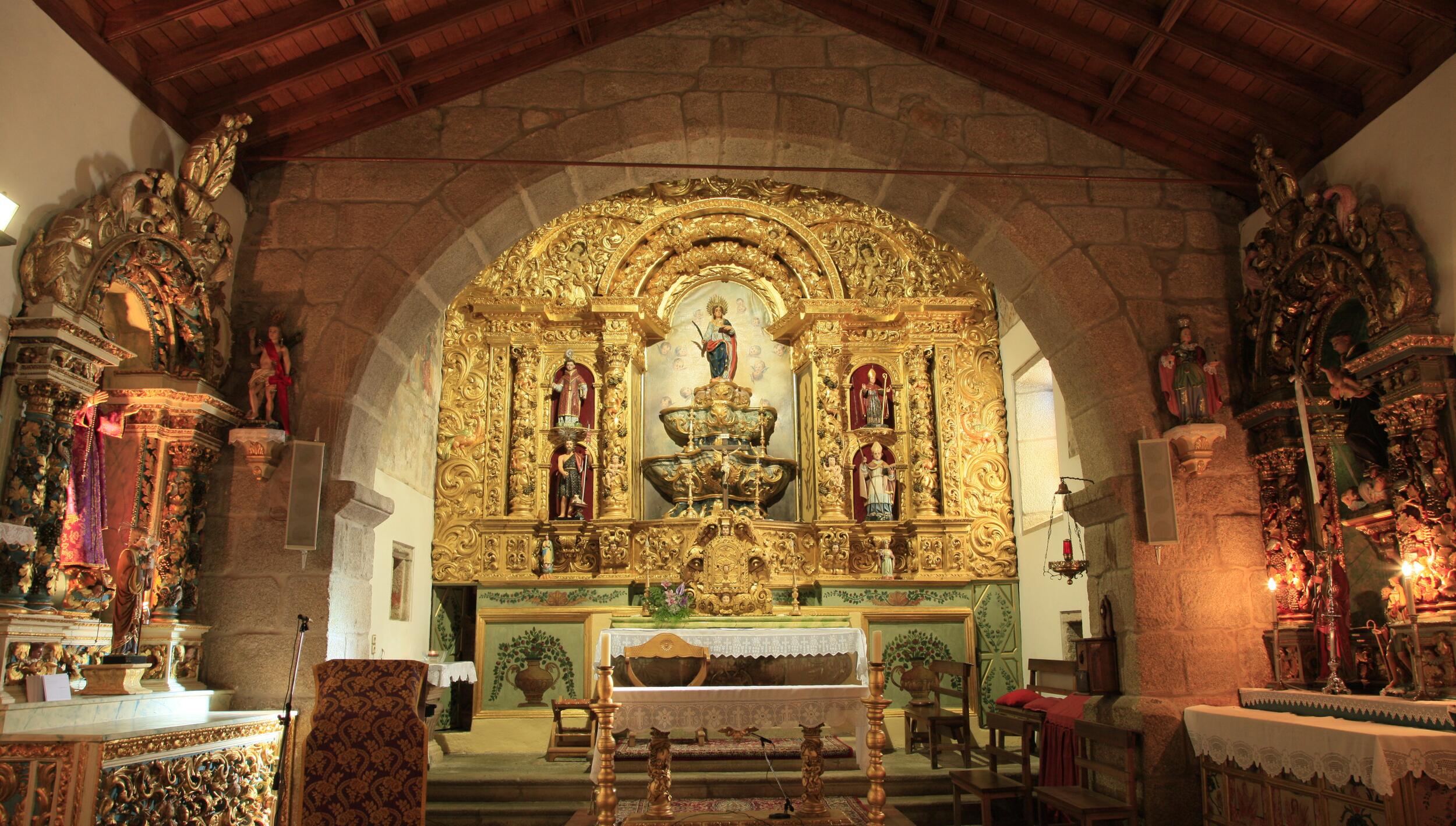 Altar mor da Igreja Matriz