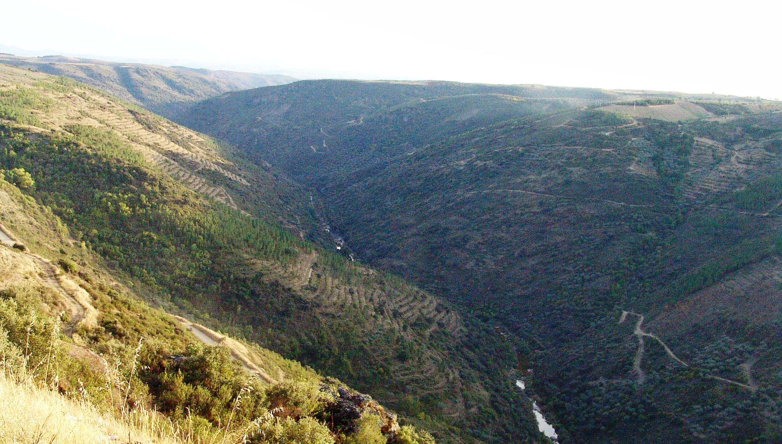 Vista do Vale do rio Sabor