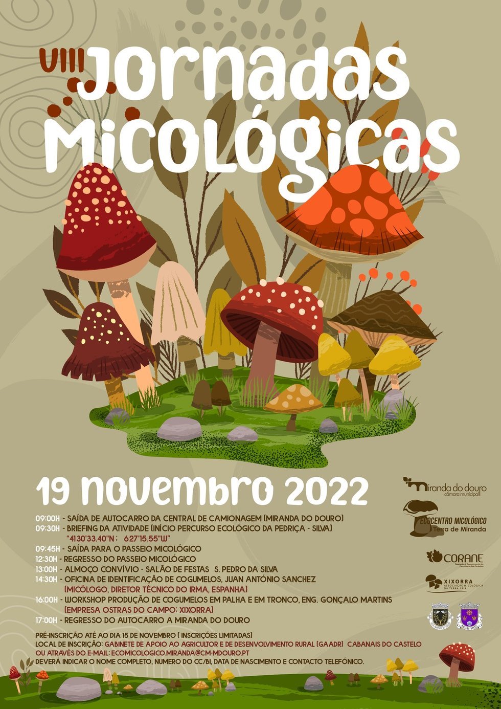 VIII Jornadas Micológicas de Miranda do Douro