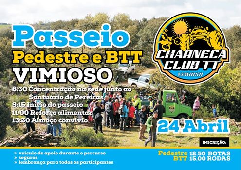 Passeio Pedestre e BTT